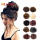 10 Colors Curly Hairpiece Synthetic Hair Padding Chignons